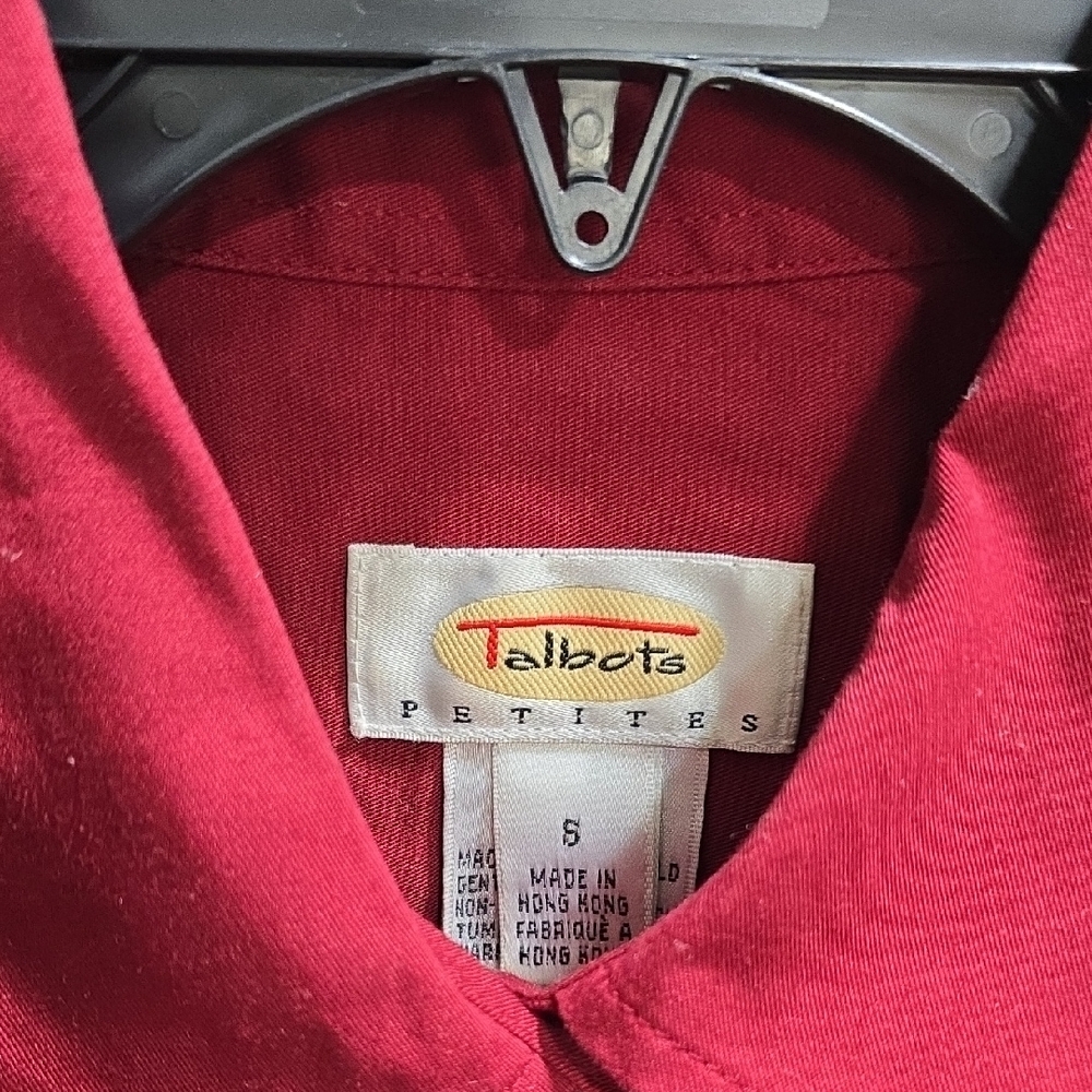 Classic Button-Down Red Shirt - image 2